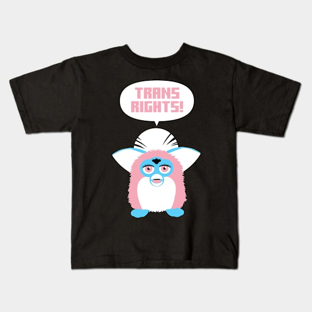 Trans Rights! Kids T-Shirt by ZodaZoup